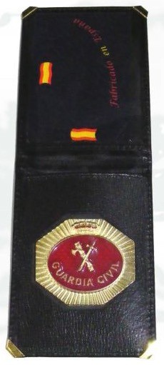 Cartera Guardia Civil Placa Oficial TIP Nuevo