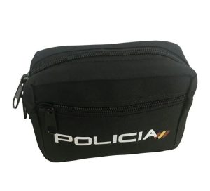 Bolso Policía con cremallera, para porta en Cinturon Policiial