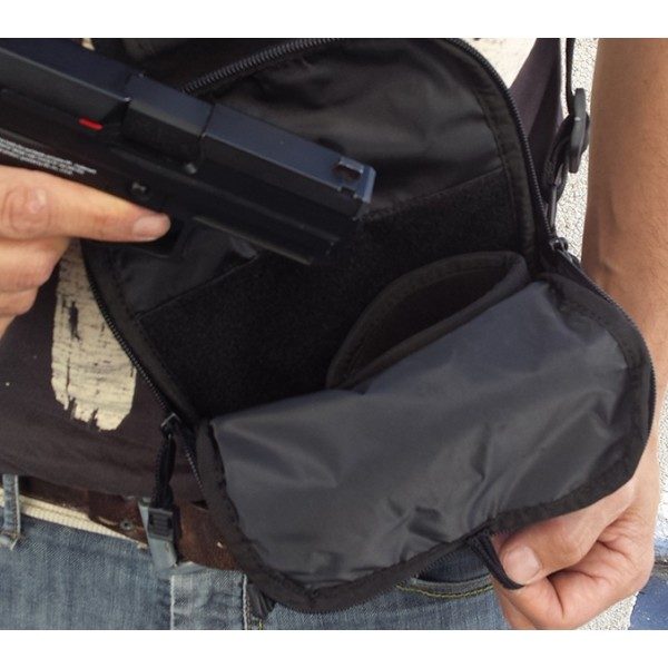 BOLSA BANDOLERA PORTA-ARMAS Y OBJETOS