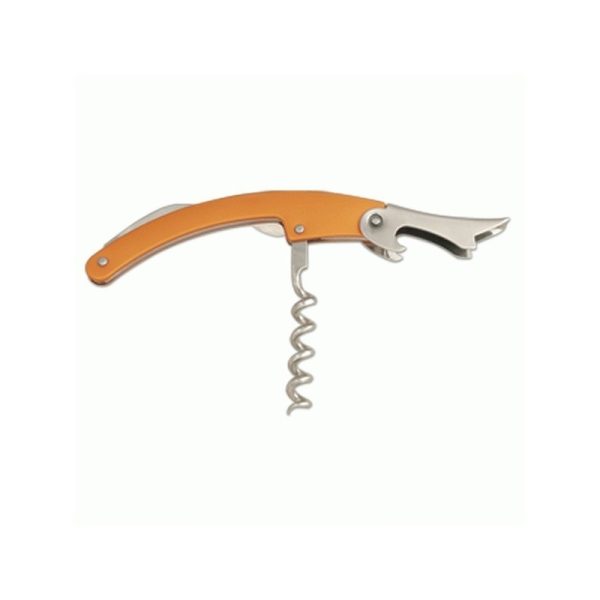 SACACORCHOS ALUMINIO NARANJA