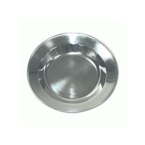 PLATO HONDO 22 Cm. DIÁMETRO ACERO INOX.