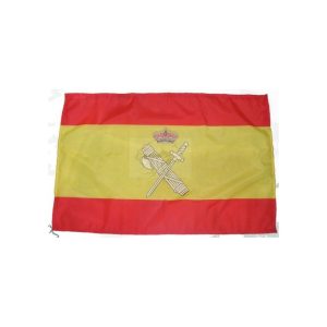 Bandera España con embema Guardia Civil