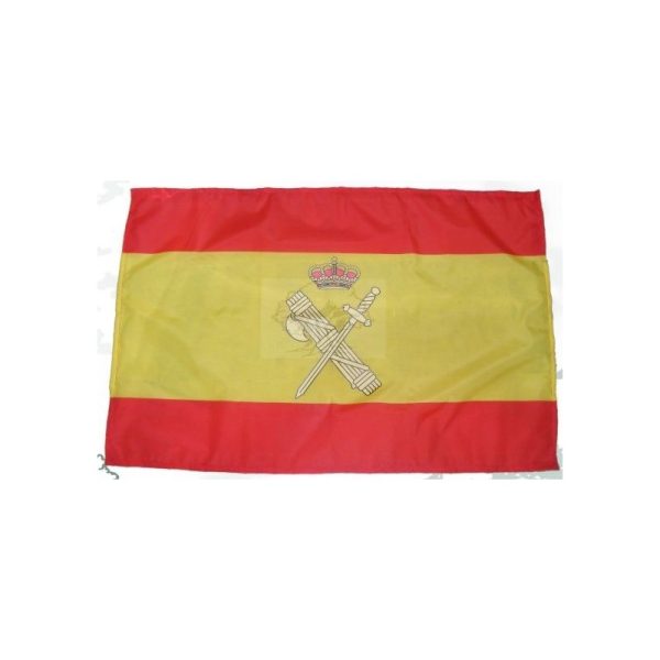 Bandera España con embema Guardia Civil