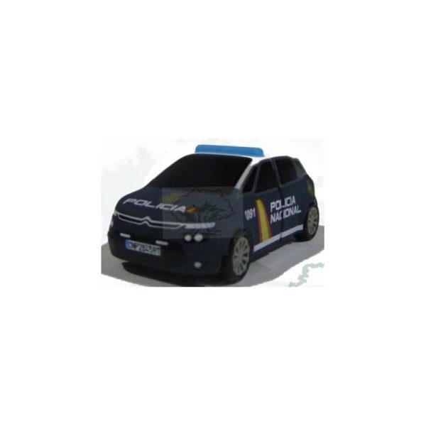 Coche policia nacional Citroen C4 Picasso Memoria Portátil