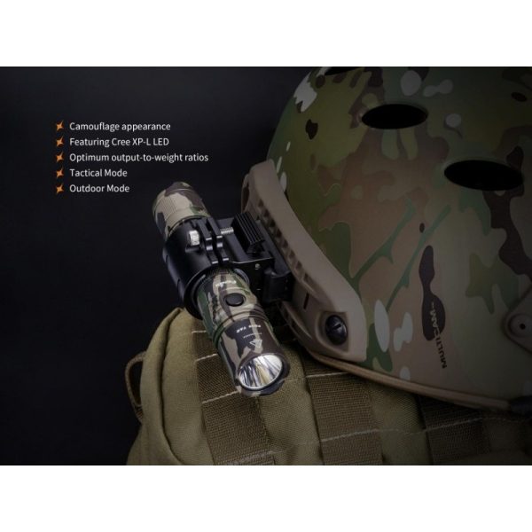 Linterna Tactica Camuflaje 1000 lúmenes