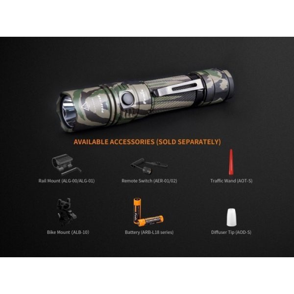 Linterna Tactica Camuflaje 1000 lúmenes