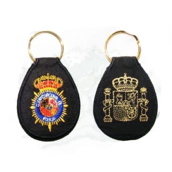 LLAVERO CUERPO NACIONAL DE POLICÍA BORDADO