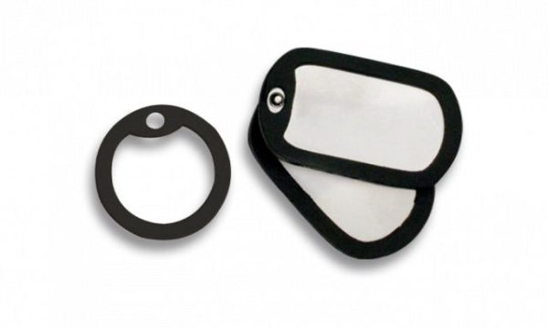 Silenciador GOMA para chapa militar