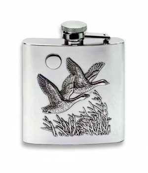 Petaca STARWINGS.Inox. AVES. 6 OZ