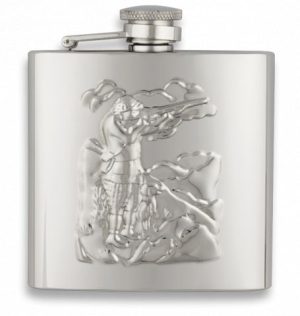 Petaca acero. CAZADOR. C: 6 OZ ALBAINOX