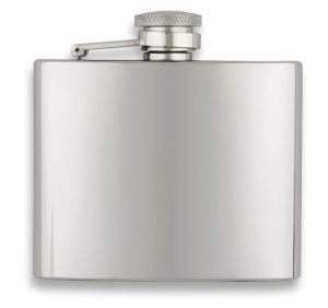 Petaca acero brillo. C:5 OZ ALBAINOX