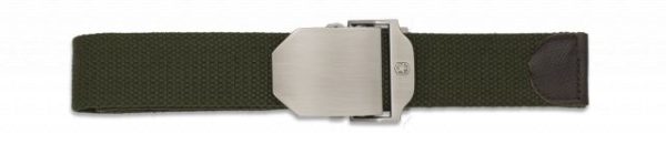 cinturon Verde hebilla metalica