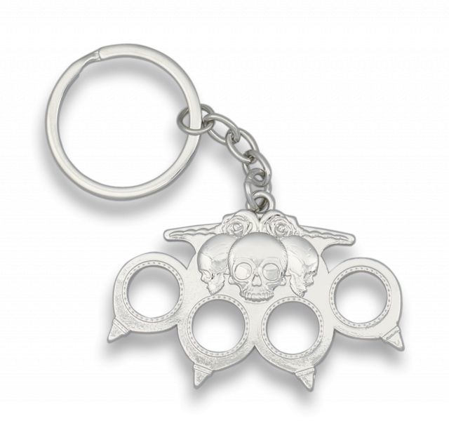 llavero calavera plata llavero calavera plata