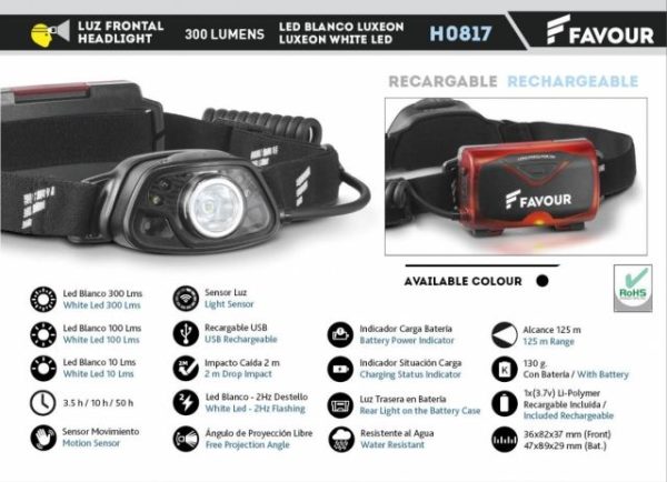 Frontal RECAR. 300LM