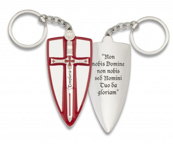 llavero escudo templario. TOLE10